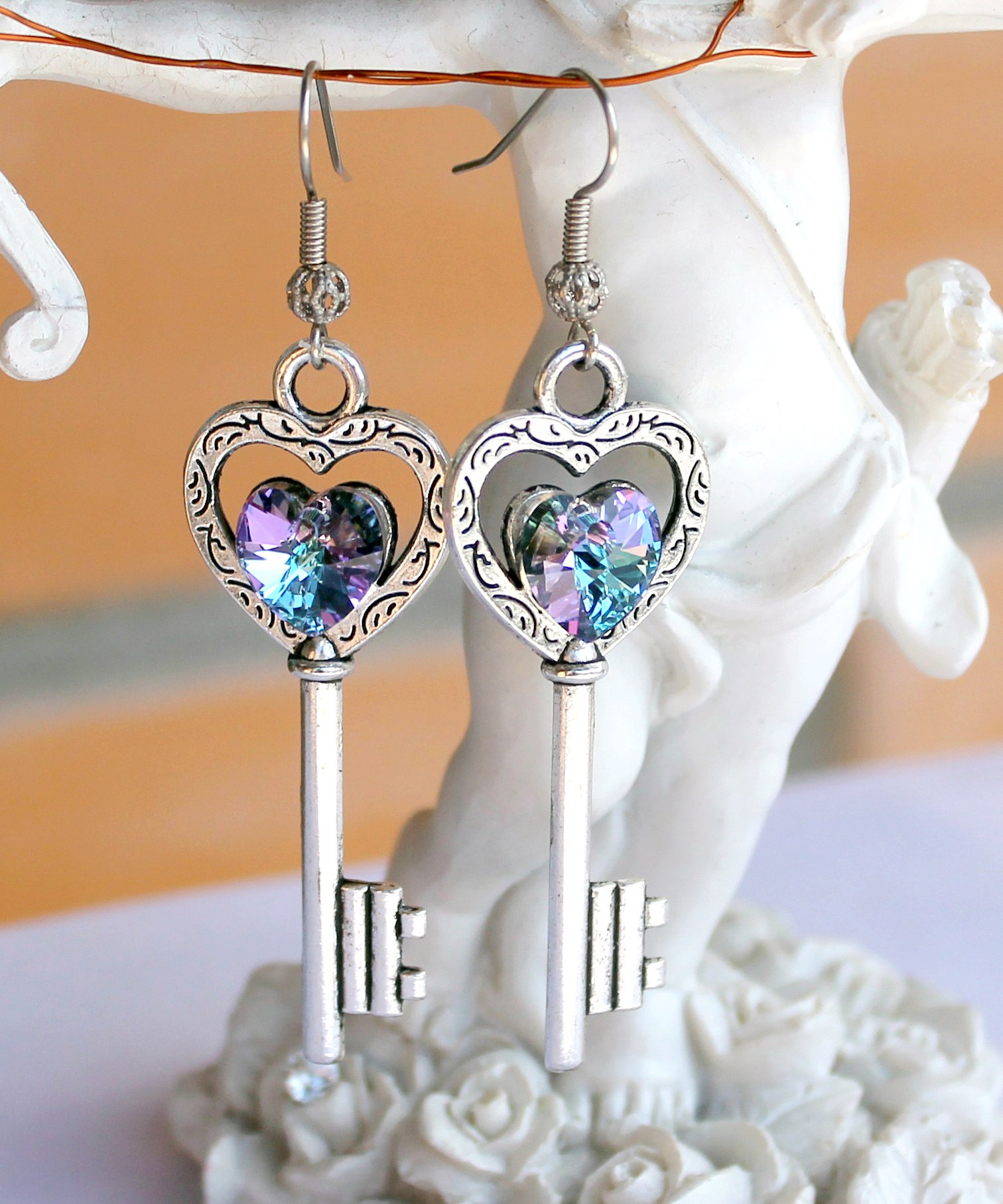 Серьги "Ключи к счастью"