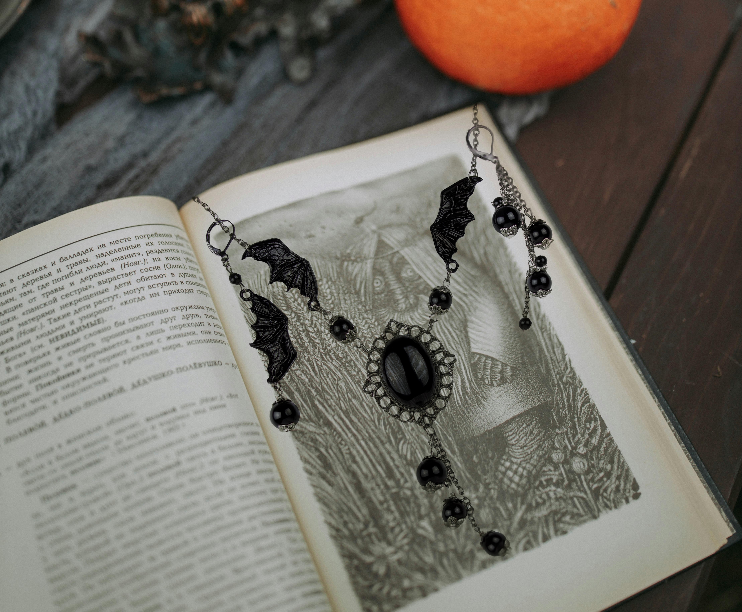 Изображение 3 товара Винтажный Комплект Украшений (Колье+Серьги+ Браслет) с Натуральными Камнями