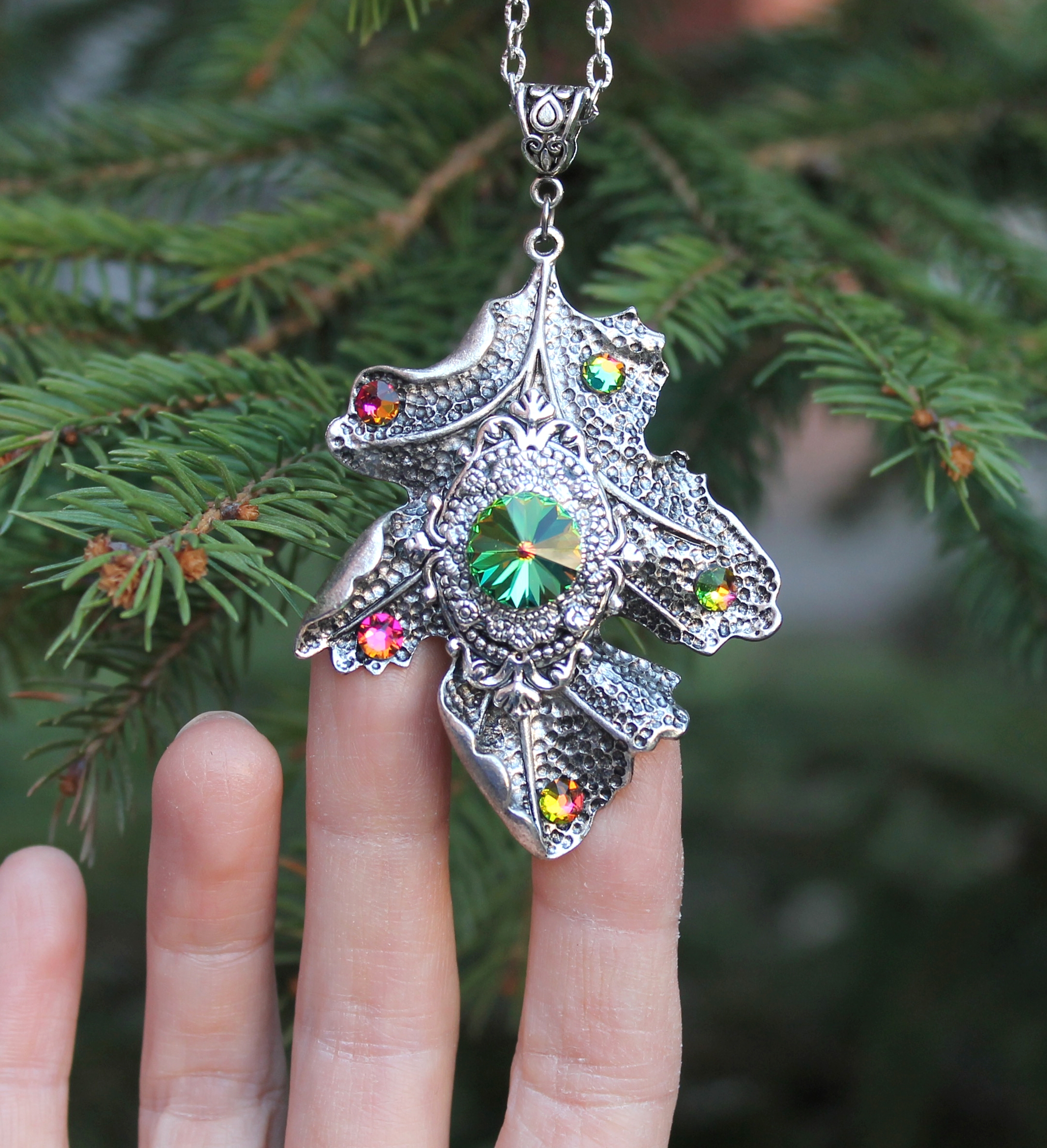 Красивый Винтажный КомплектУкрашений с Кристалами Swаrоvski "Аленький  - фото товара