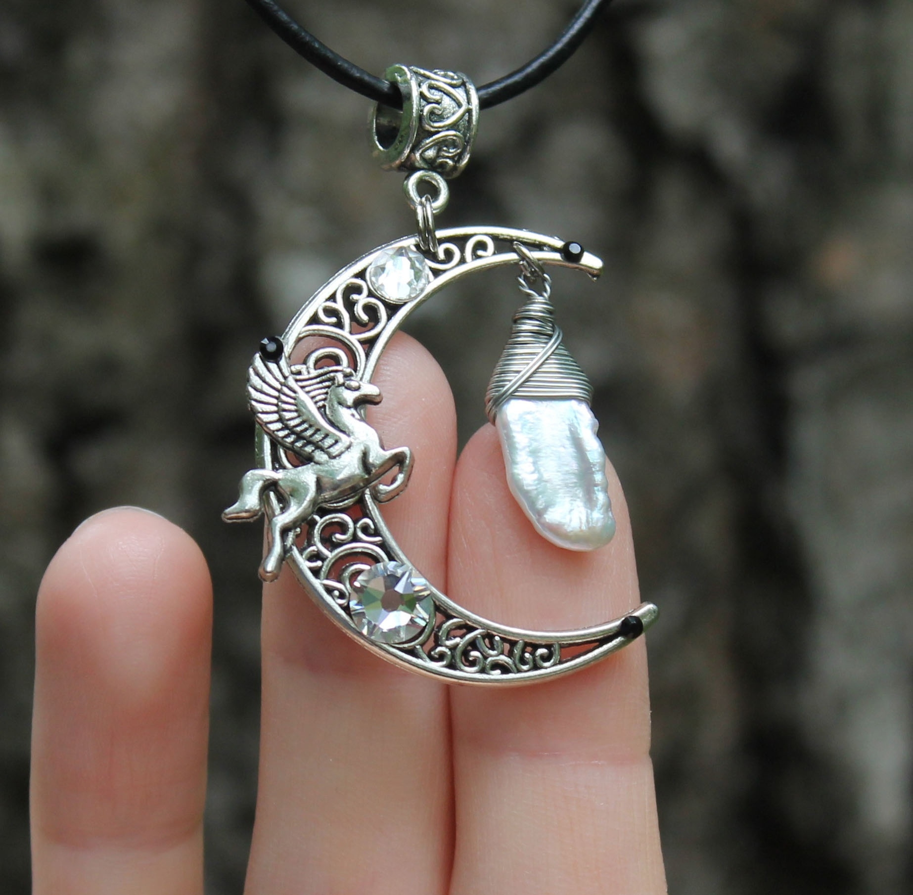 Дополнительное фото товара Винтажное колье с Перламутром и Swаrоvski