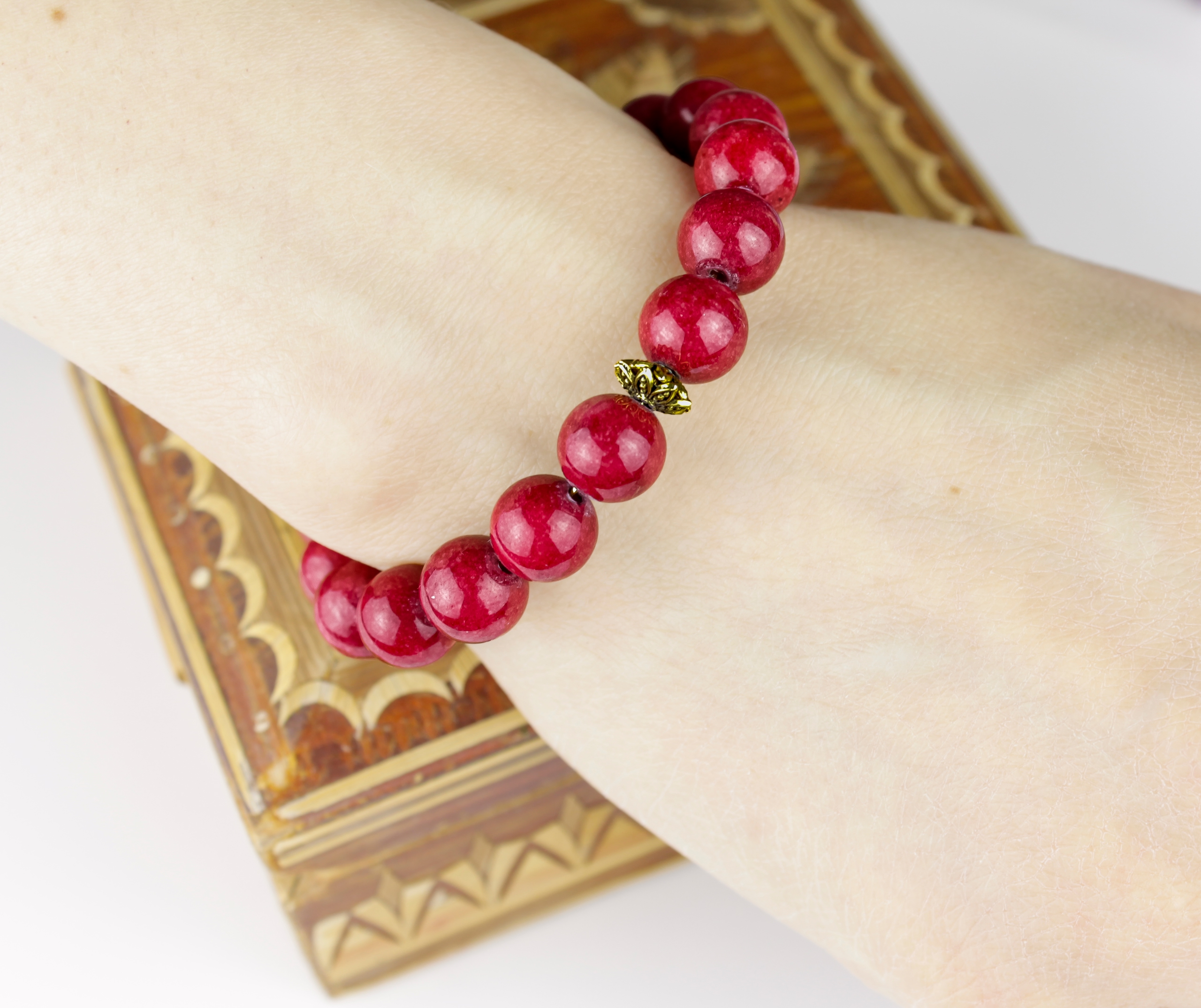 Изображение 2 товара Браслет "Баронесса" с Натуральным Жадеитом