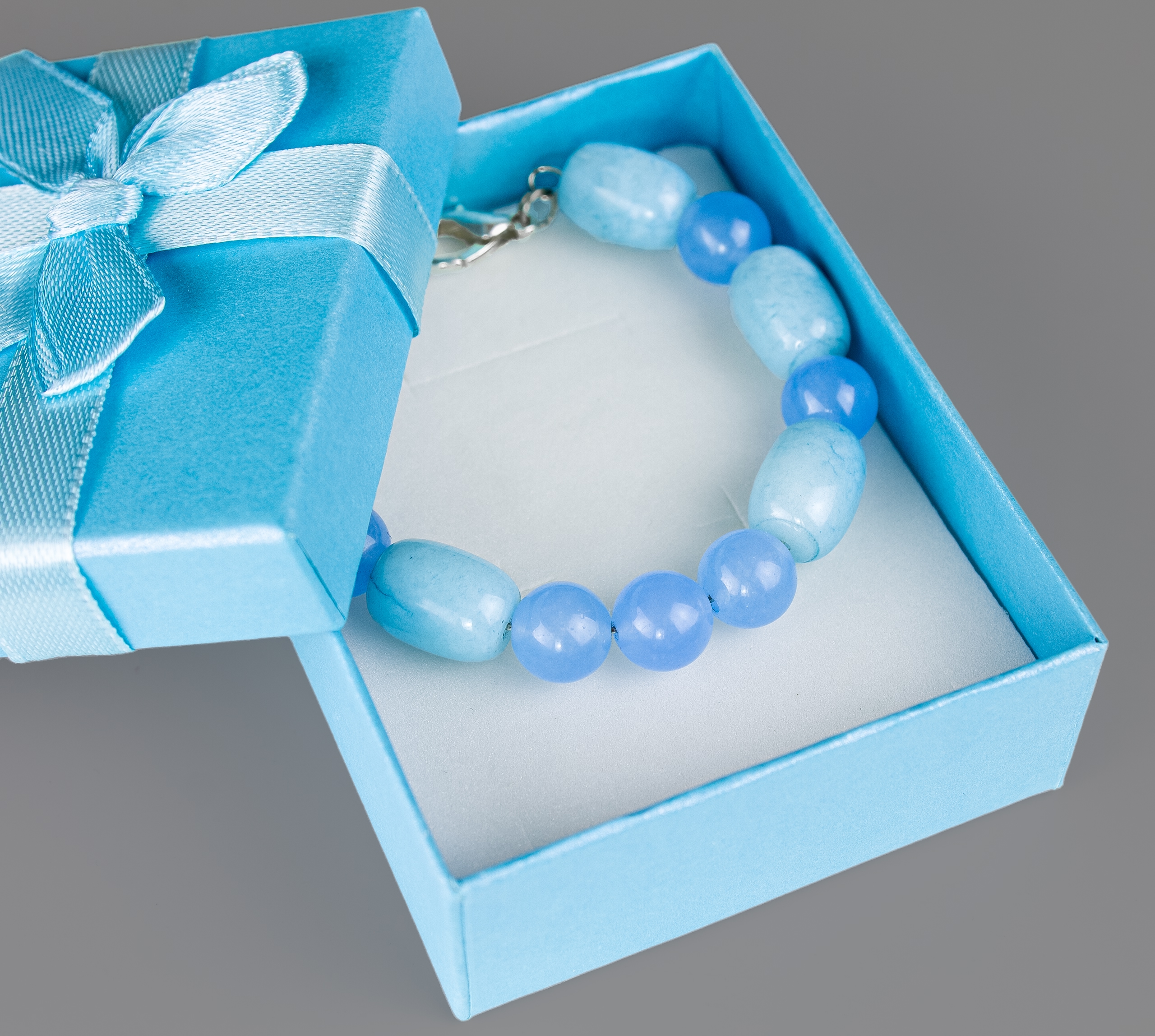 Изображение 2 товара Браслет "Дыхание Океана" с Натуральным Аквамарином