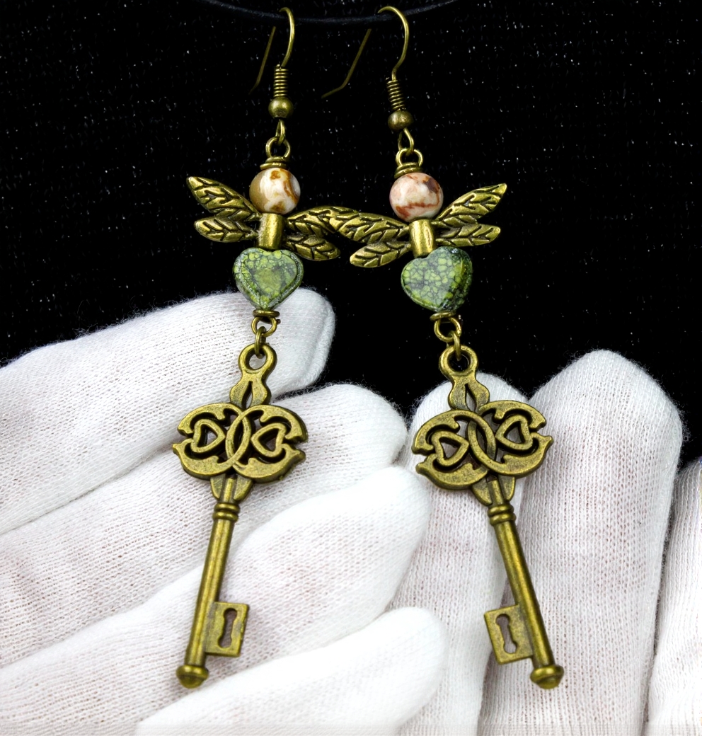 Изображение 2 товара Винтажный комплект «Мексиканское солнце» с натуральными камнями