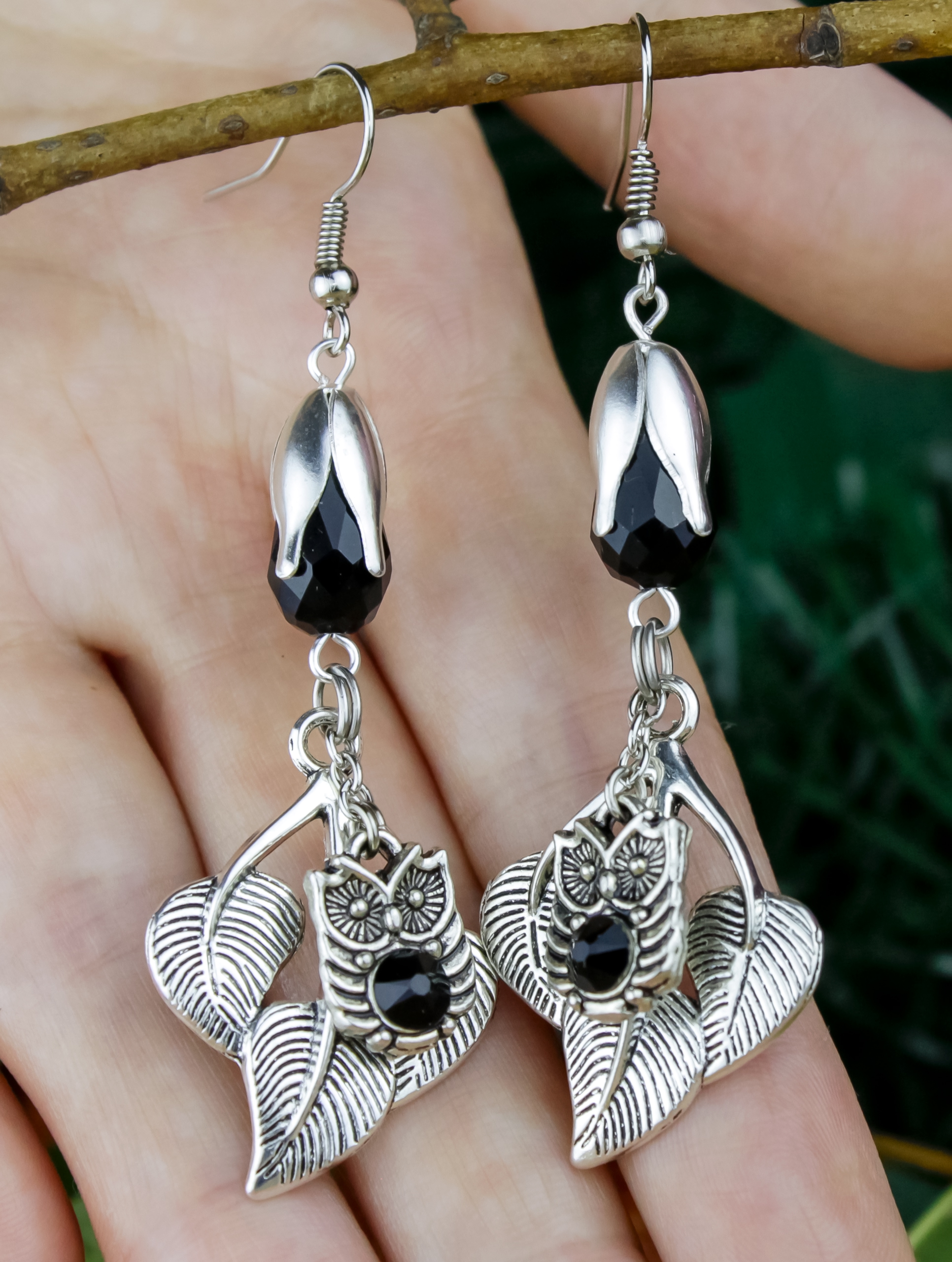 Винтажный Комплект Украшений "Легенды Совы" со Swаrоvski, Совой и Крыл - фото товара