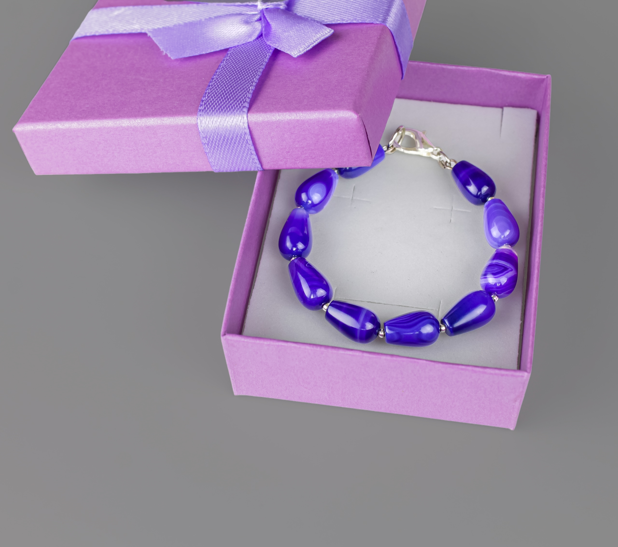 Дополнительное фото товара Браслет "Графиня" с Натуральным Агатом