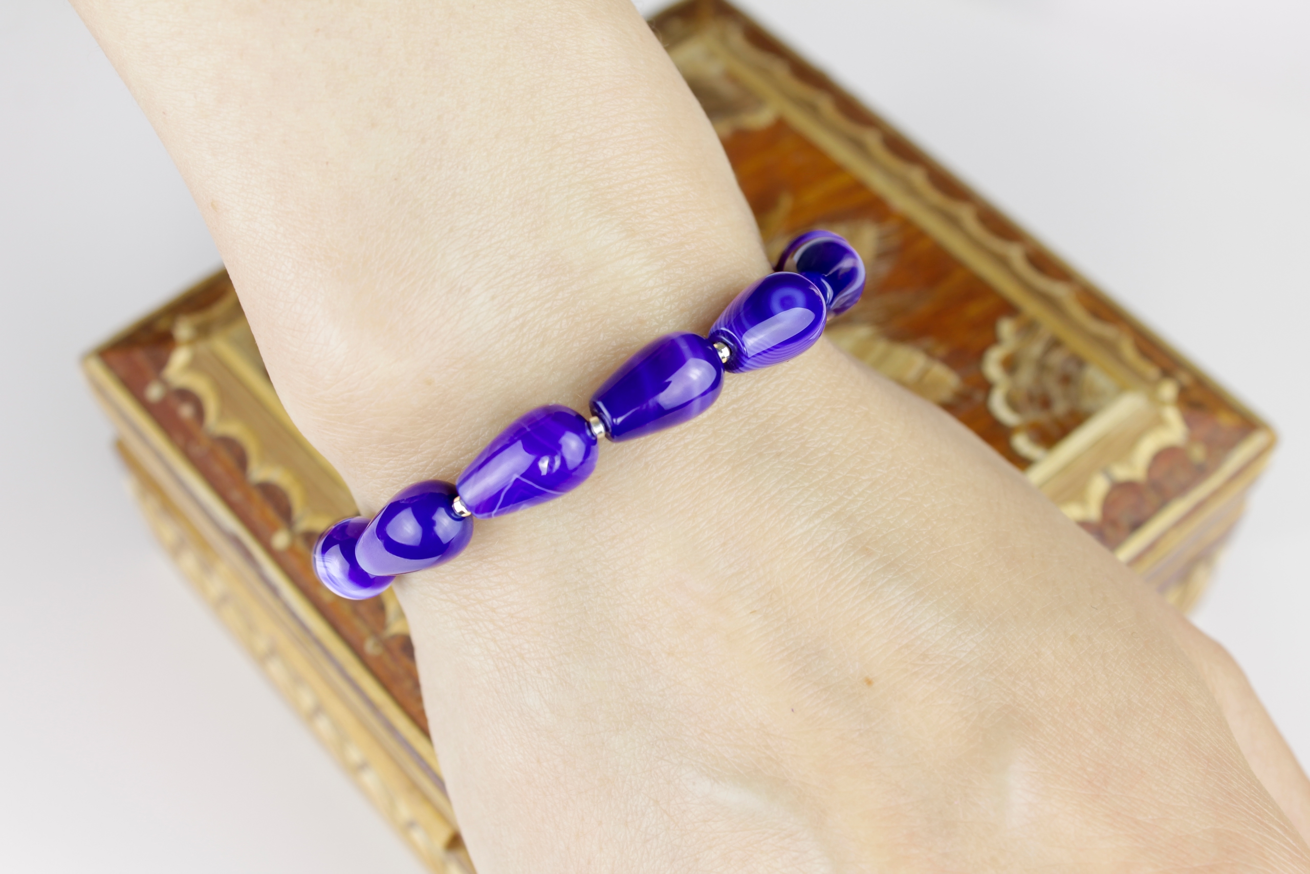 Изображение 2 товара Браслет "Графиня" с Натуральным Агатом