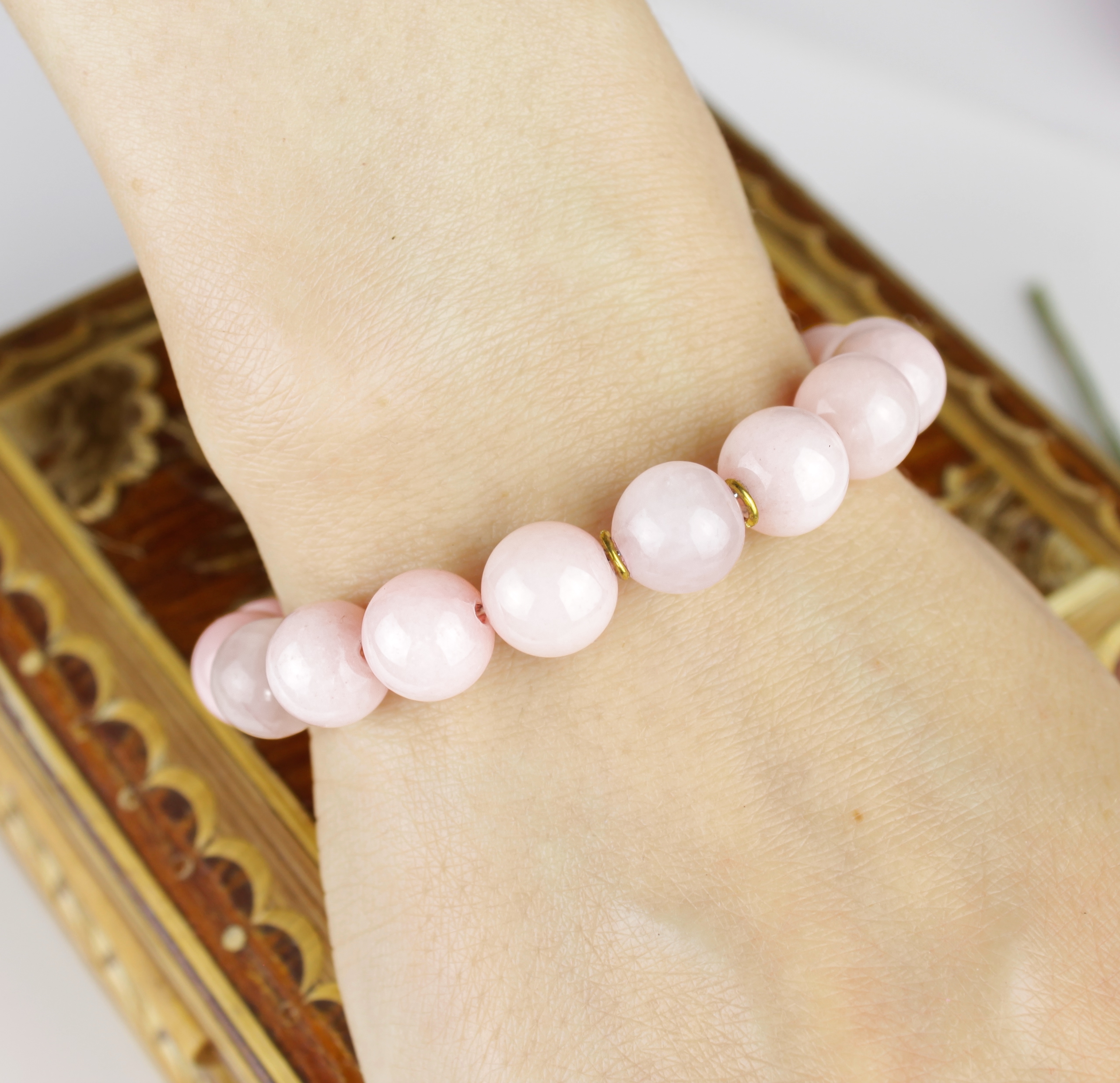 Изображение 2 товара Браслет "Восточная Сказка" с Натуральным Жадеитом