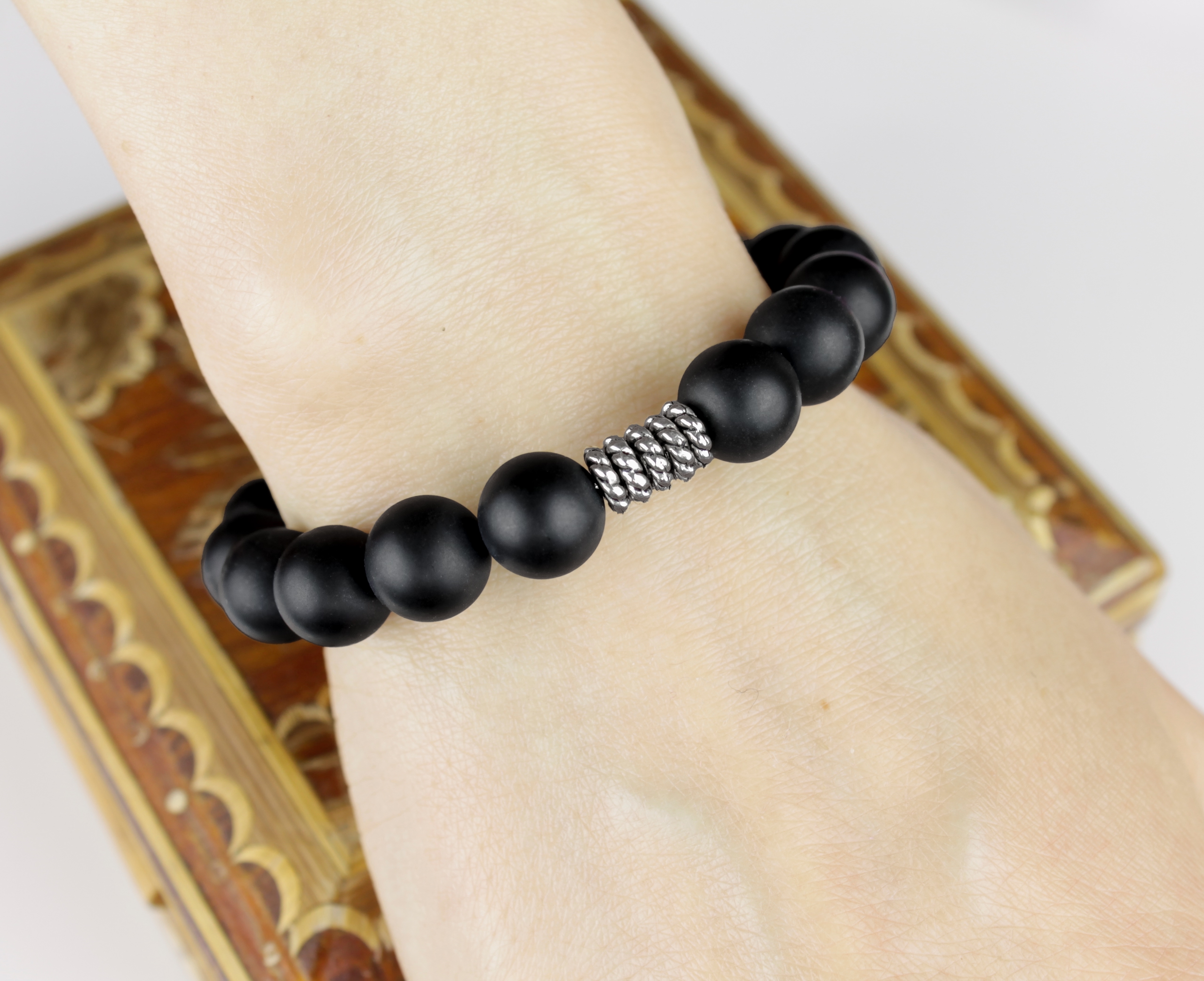 Изображение 3 товара Браслет "Изысканность" с Натуральным Агатом