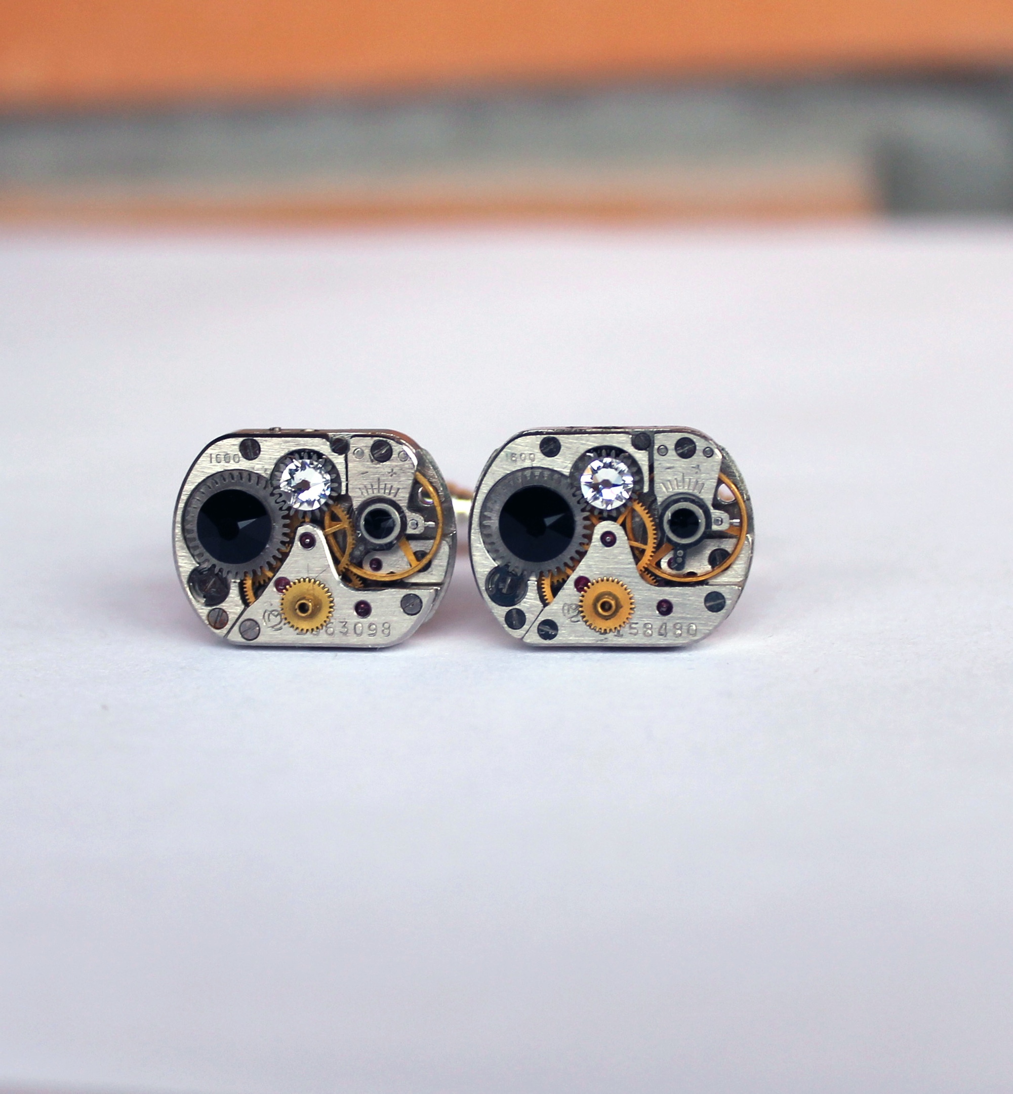 Дополнительное фото товара Запонки "Blасk аиd whitе"