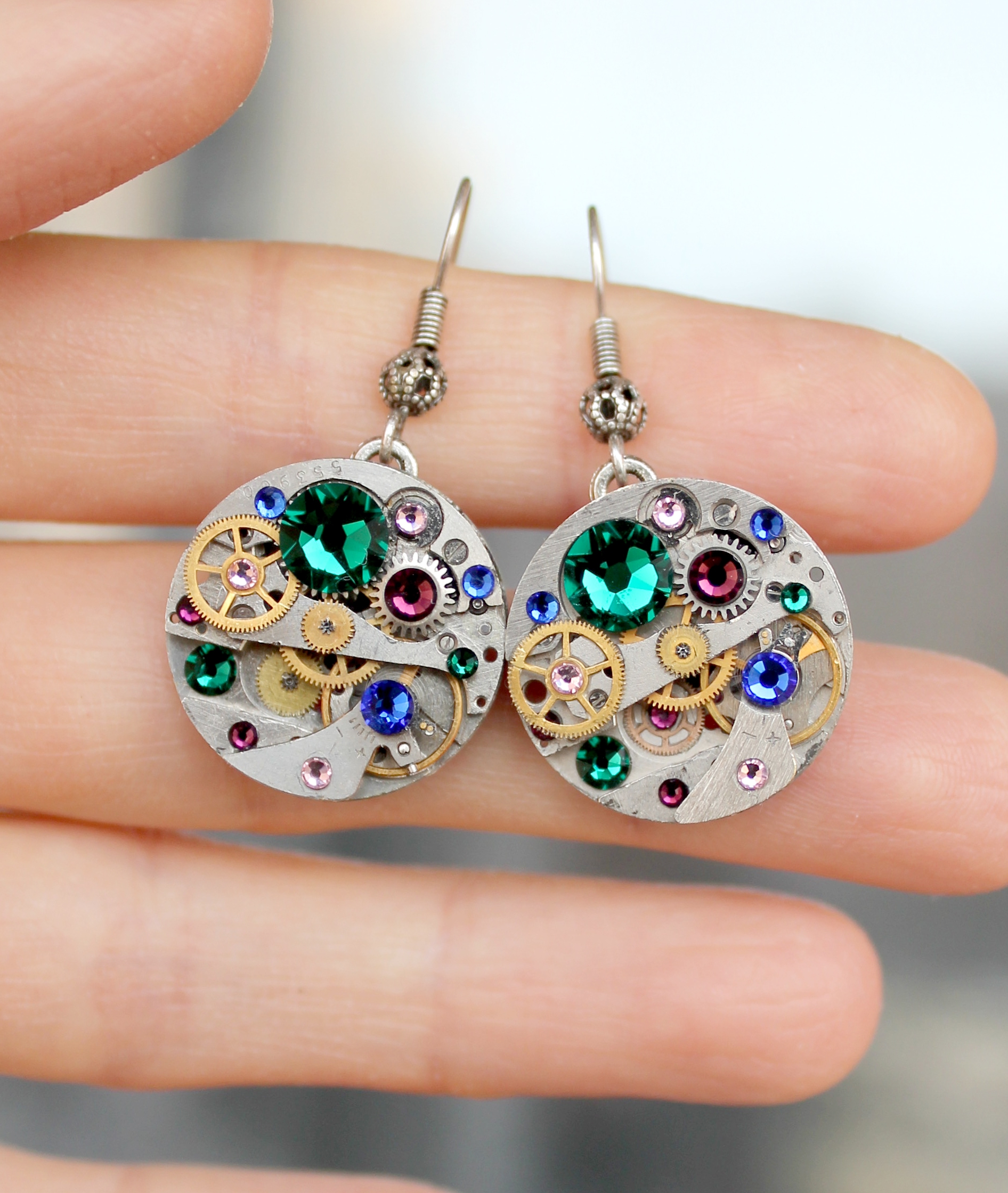 Роскошный Стимпанк Комплект с россыпью кристаллов Swаrоvski Мечты Сбыв - фото товара