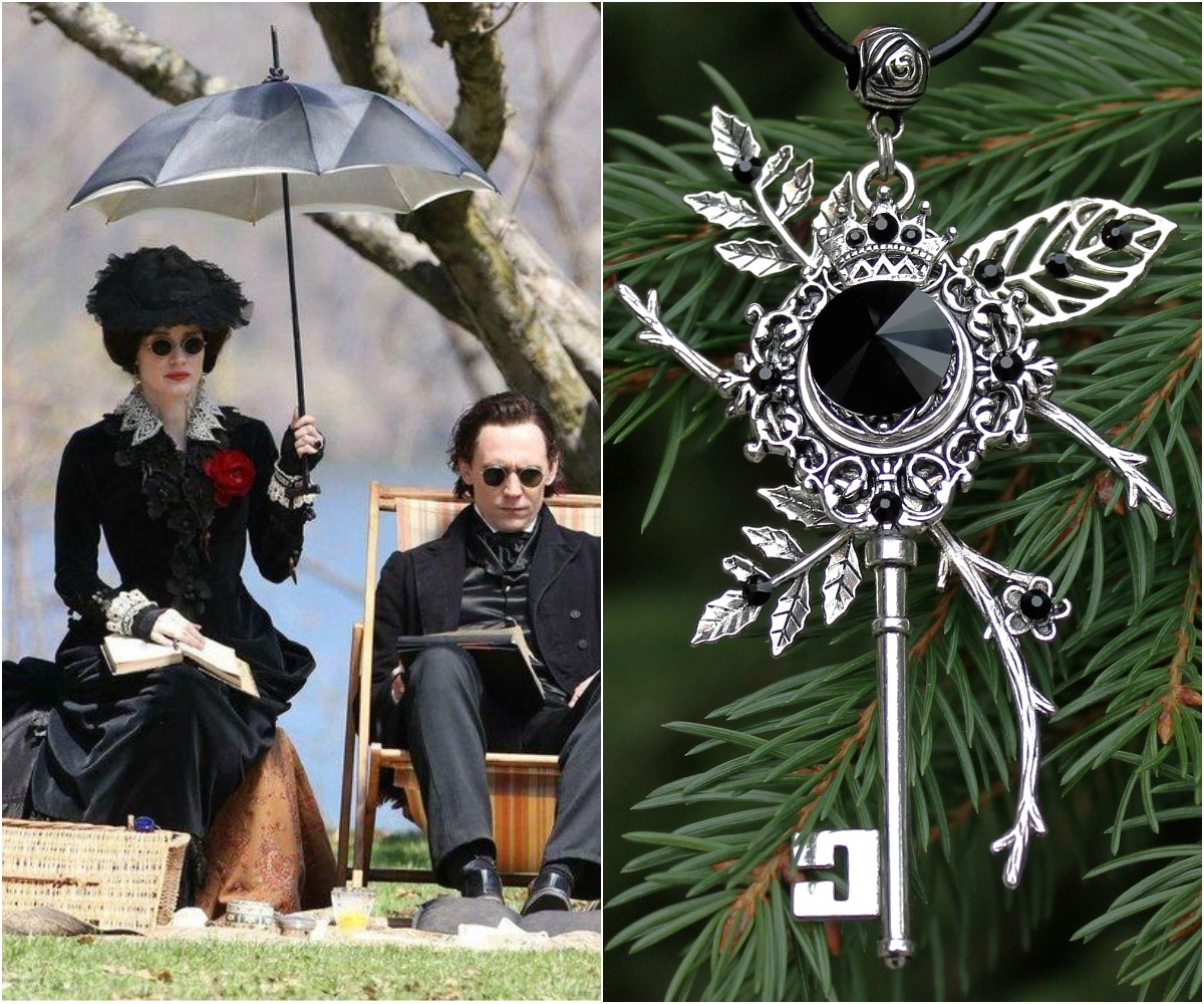 Винтажный Готический Комплект Украшений с кристаллами Swаrоvski  Корон - фото товара