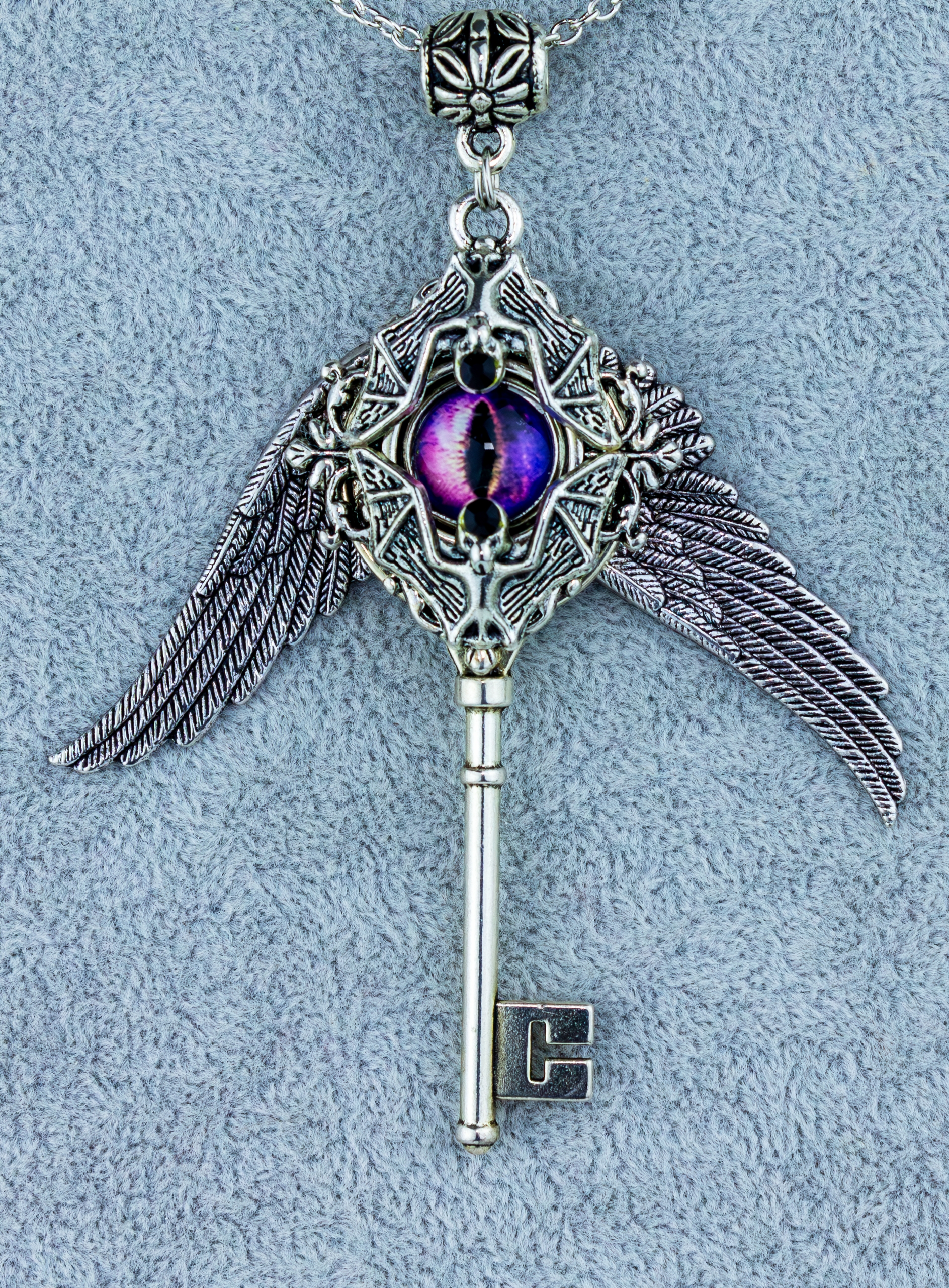 Дополнительное фото товара Стильный Кулон - Ключ с Глазом "Оберег"