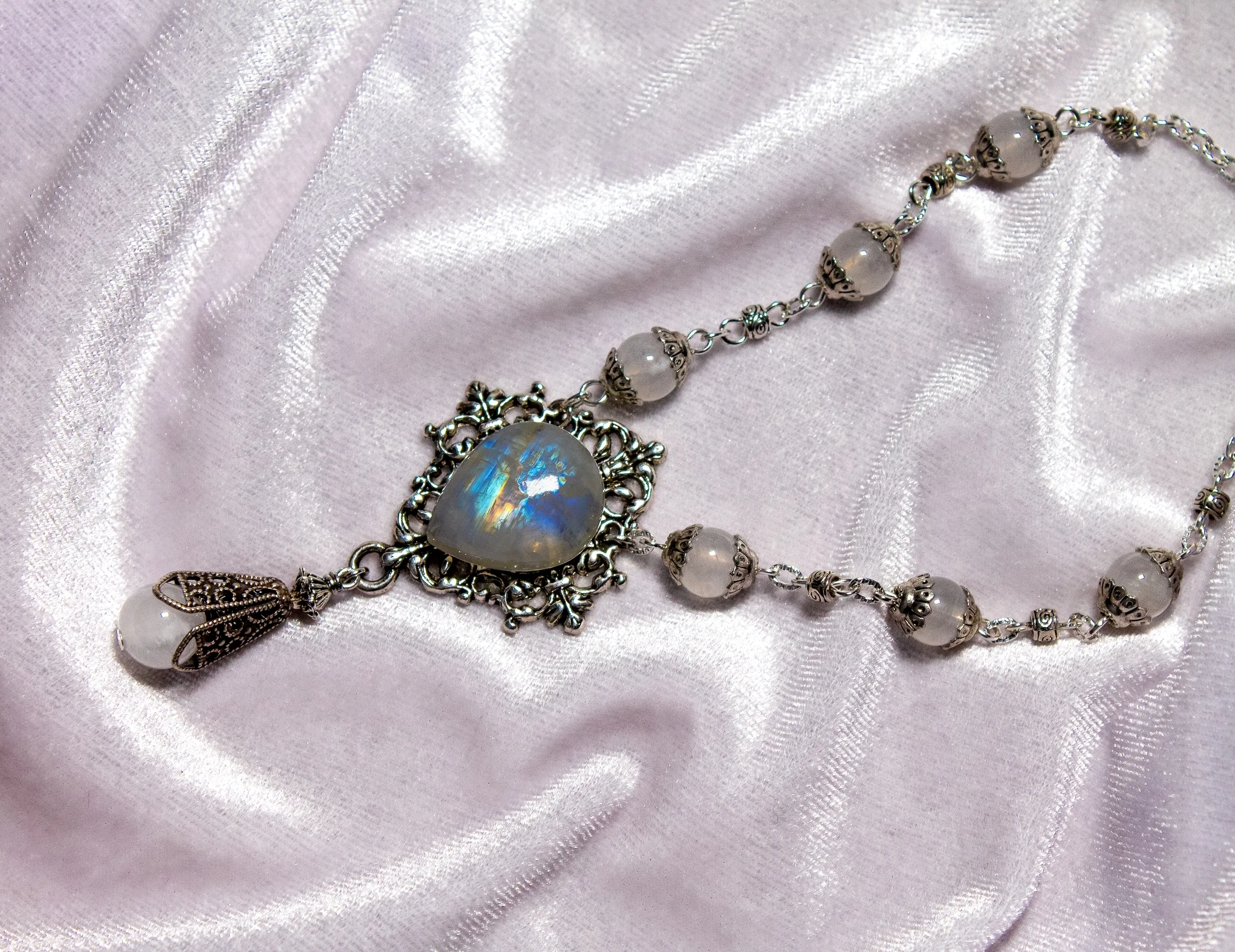 адуляр капля с подвеской 