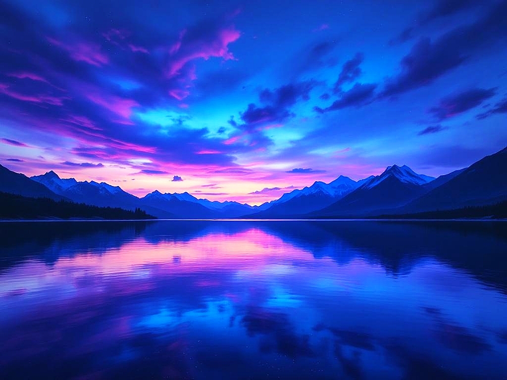 Изображение 4 товара Колье "Индиго" с Натуральным Редким Лабрадором