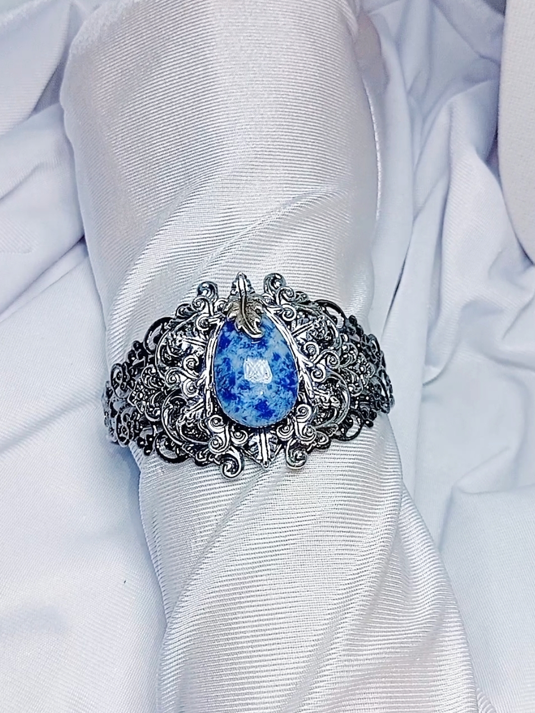 💎✨«Тайна Небесного Дворца» — Роскошный Комплект (Колье, Браслет, Серьг - фото товара