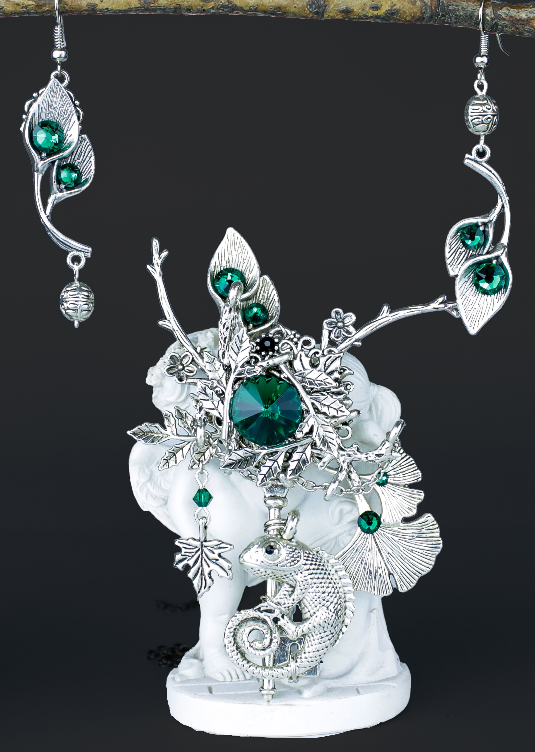 Винтажный комплект Изумрудный Лес