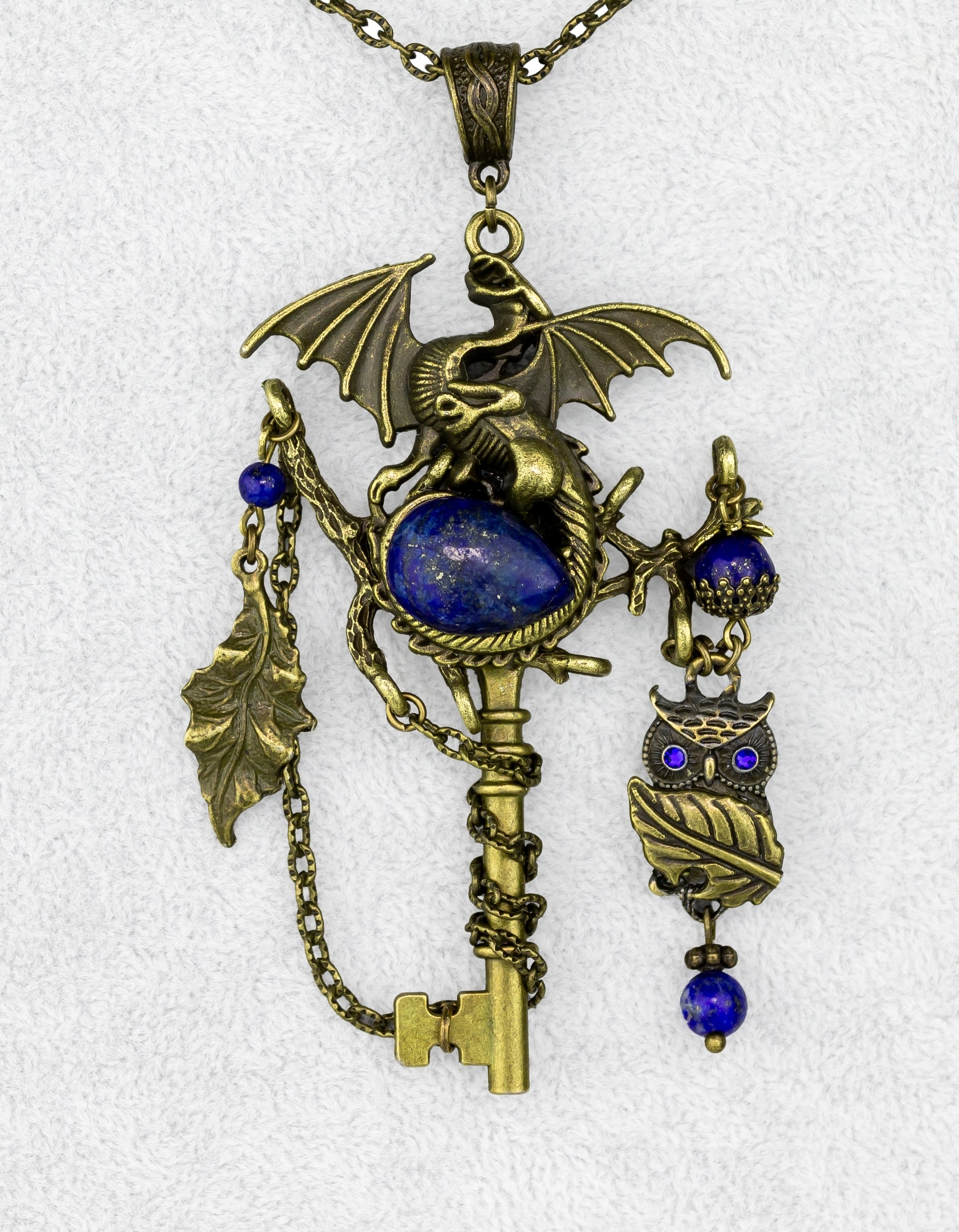 Винтажный ключ Величественный Дракон