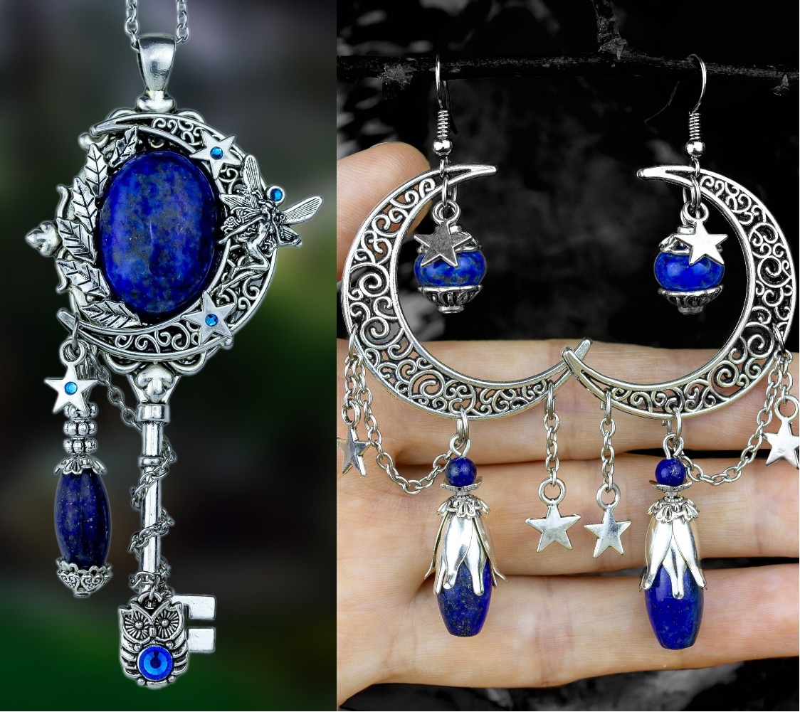 Комплект Магическая Ночь лазурит