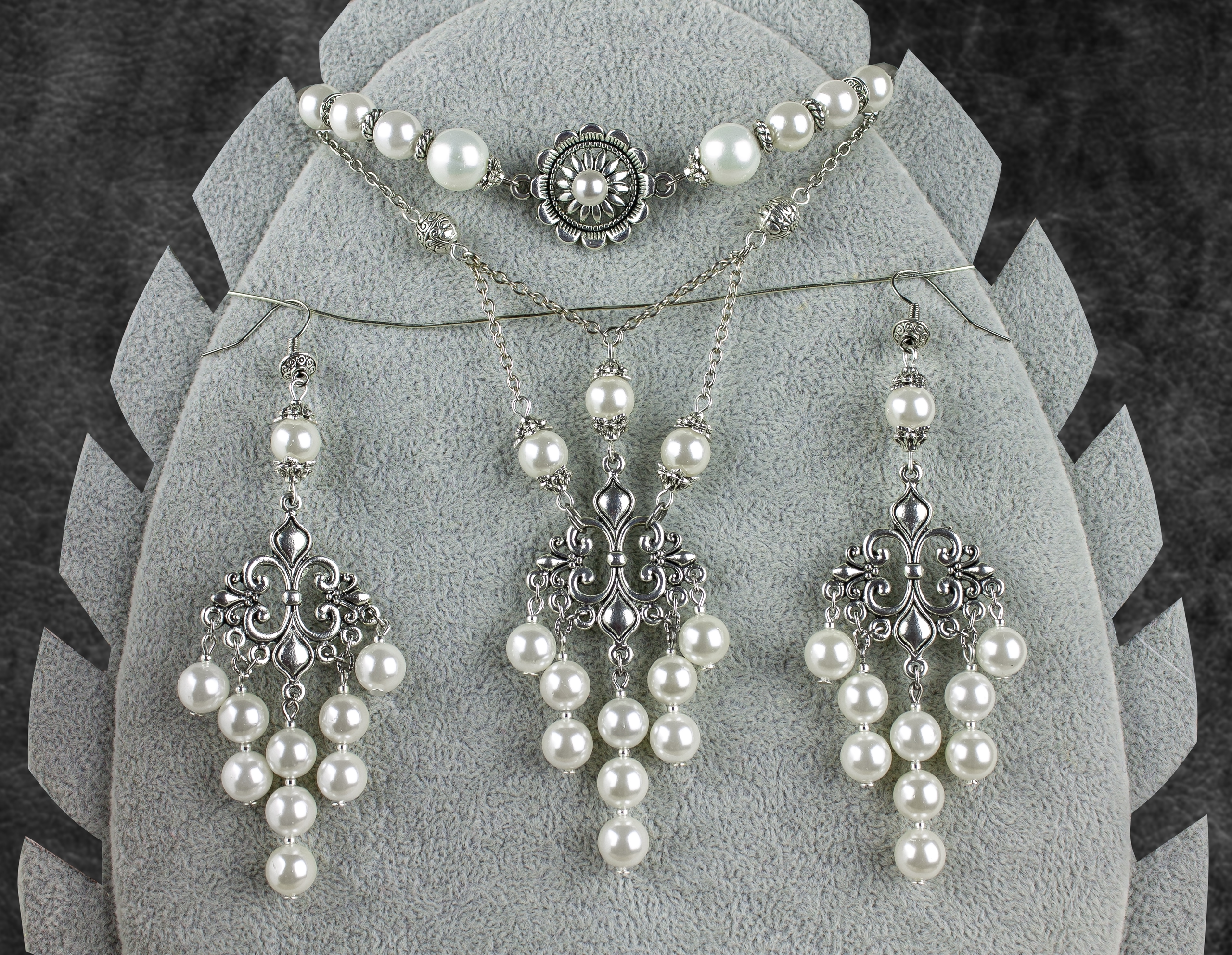 Винтажный комплект жемчуг