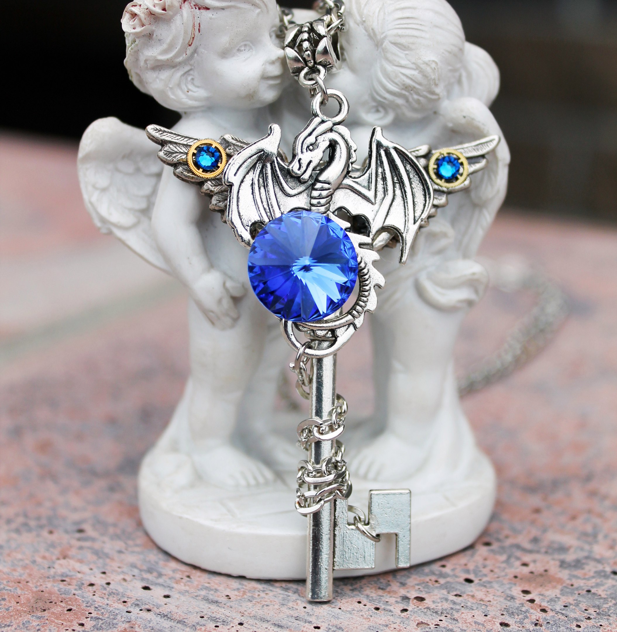 Ключик «Dragon» со Сваровски