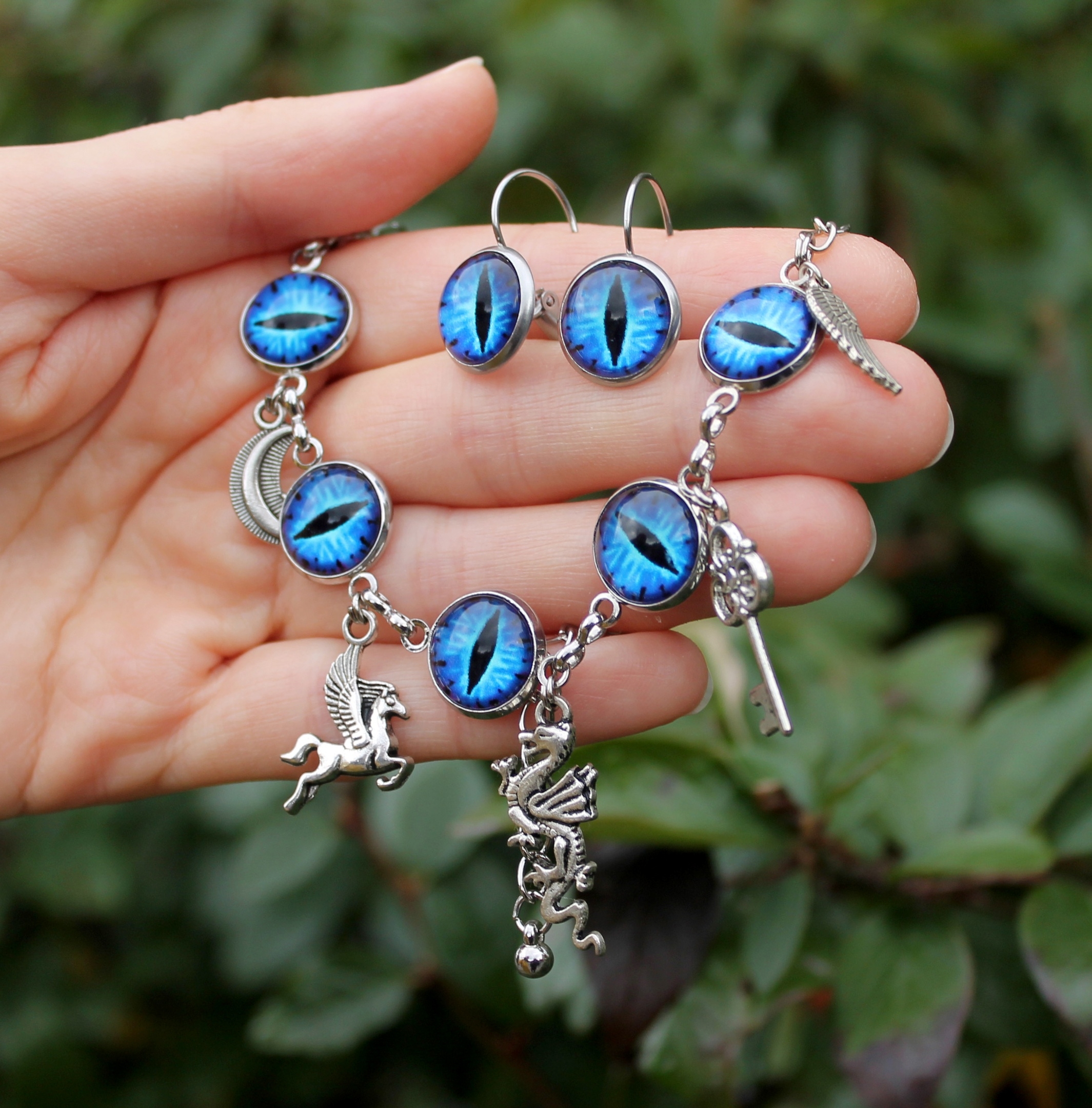 Винтажный комплект Глаз Дракона