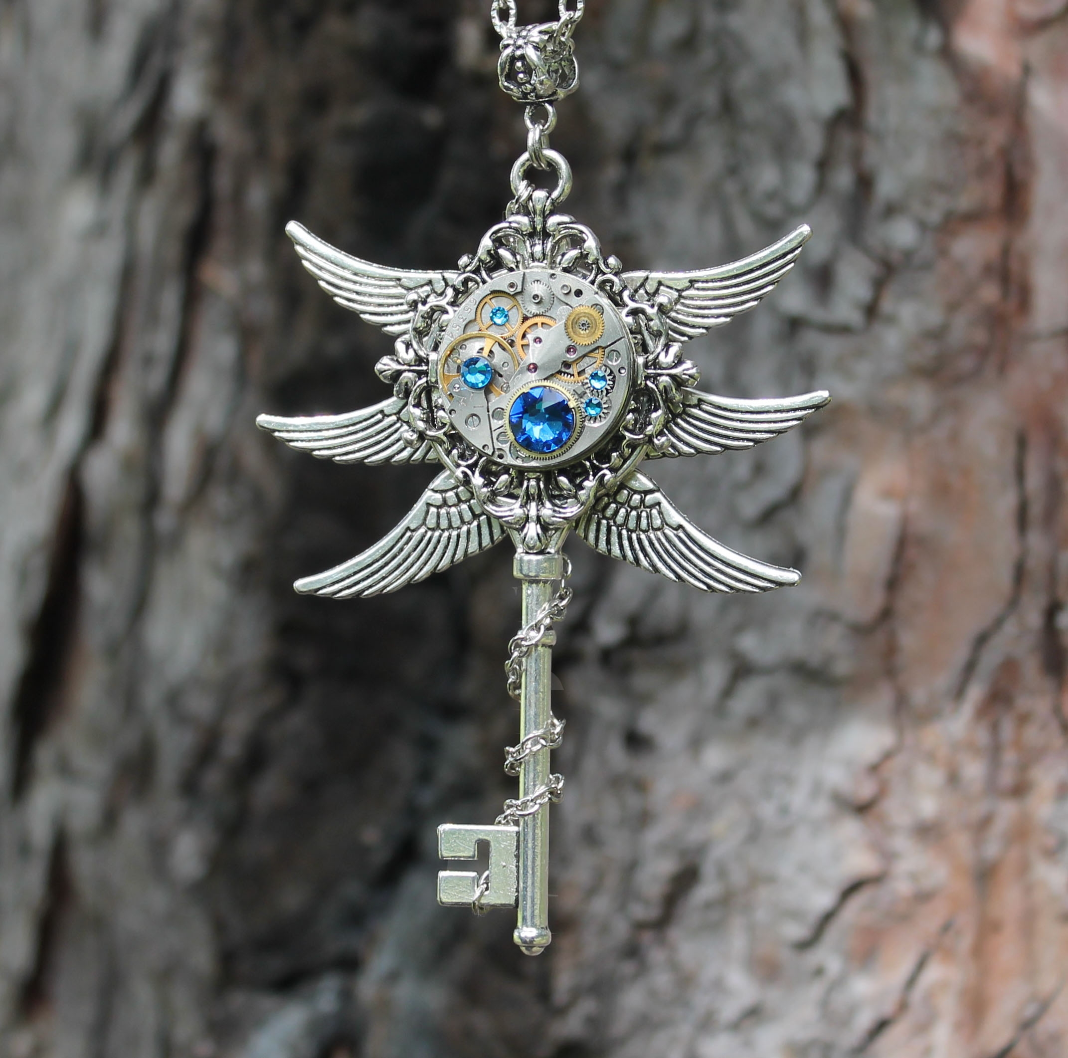 Стимпанк ключ Ангел-Хранитель