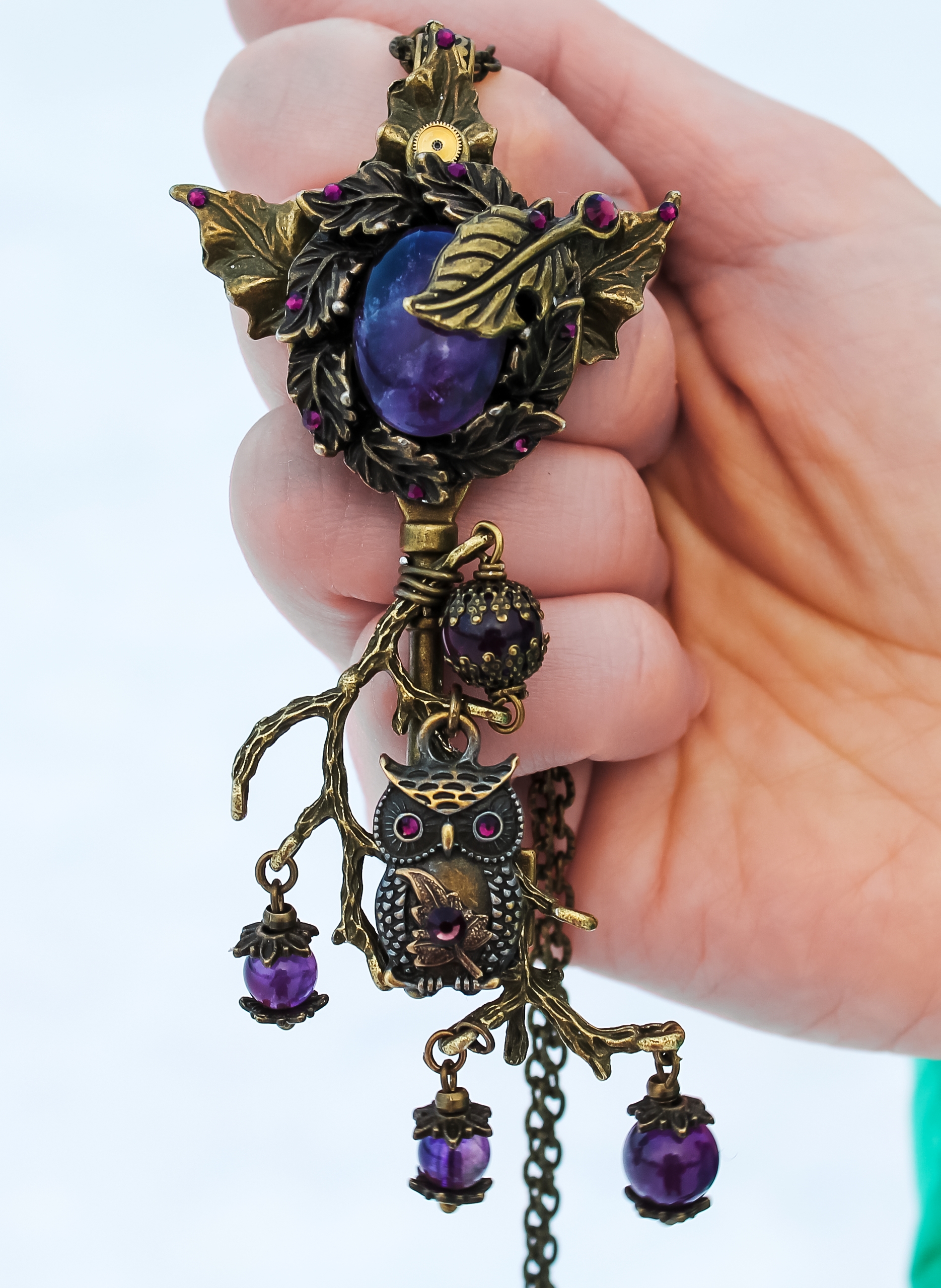 Винтажный ключ Мудрая Сова